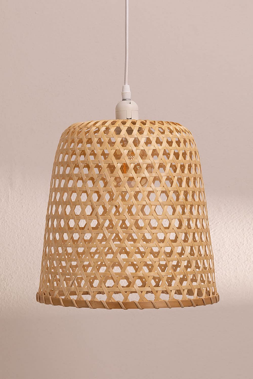 Sklum Kalde Lampada a Sospensione Rattan Ø30 Naturale