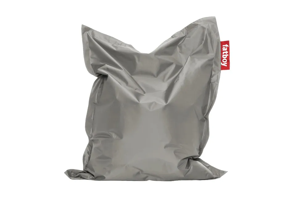 Fatboy Original pouf sacco bambini argento lavabile
