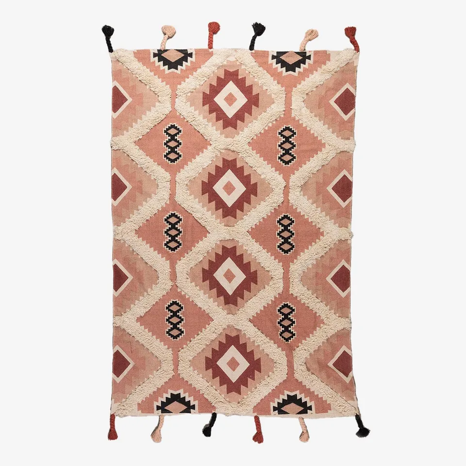 Sklum Yude Tappeto in cotone 210x120 cm etnico