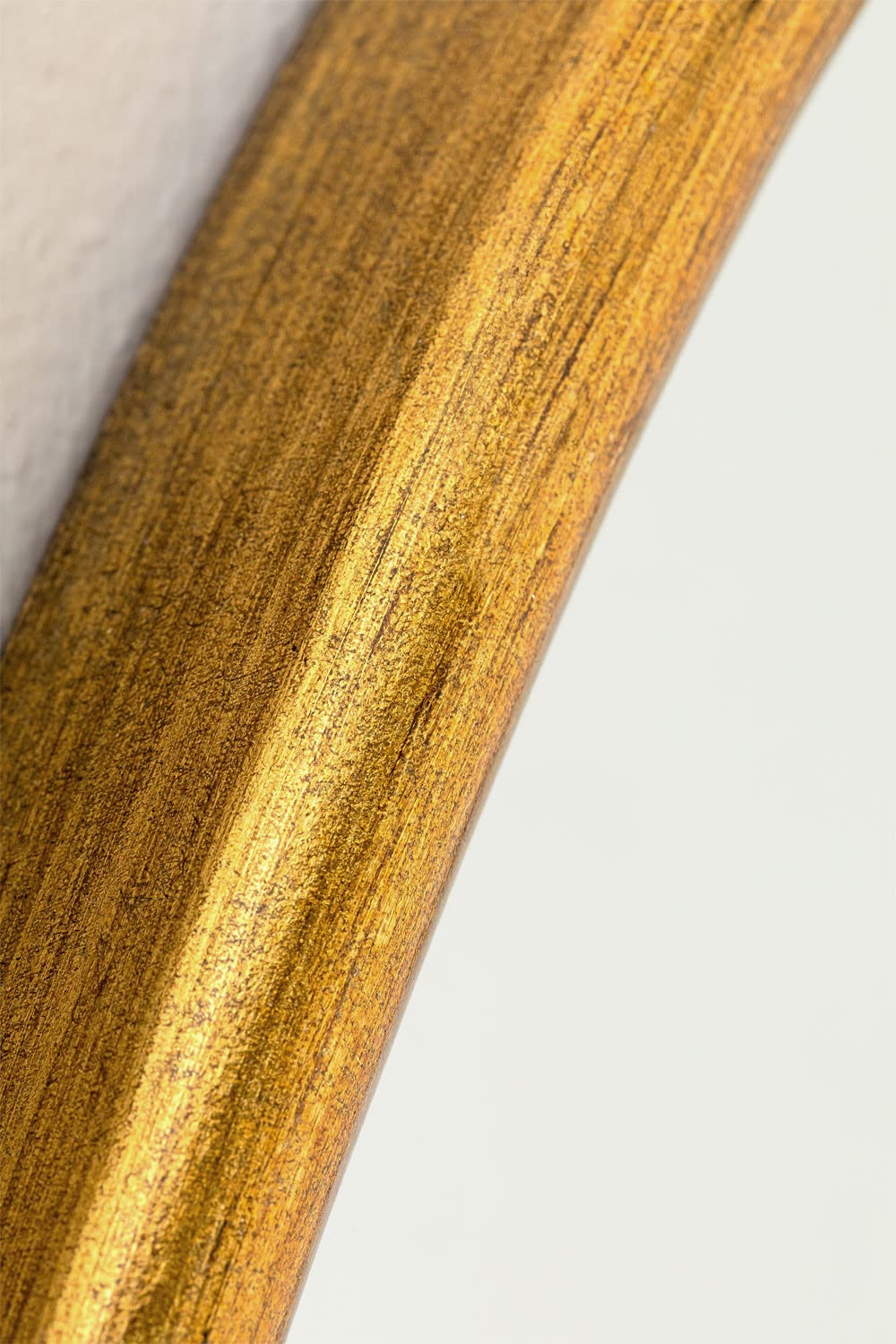 Sklum Flora specchio parete 80x50 cm cornice oro