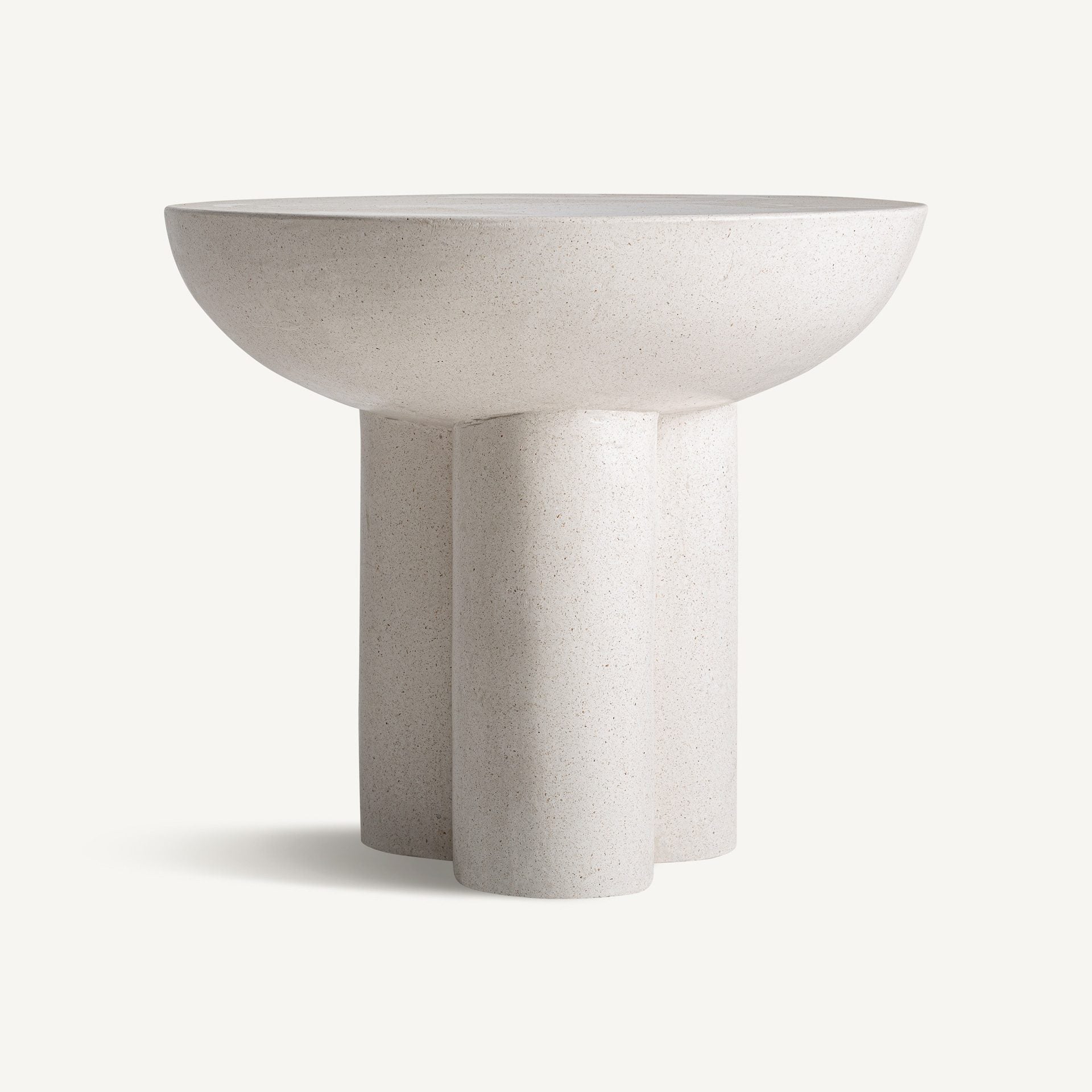 Bambua Broich tavolino terrazzo bianco