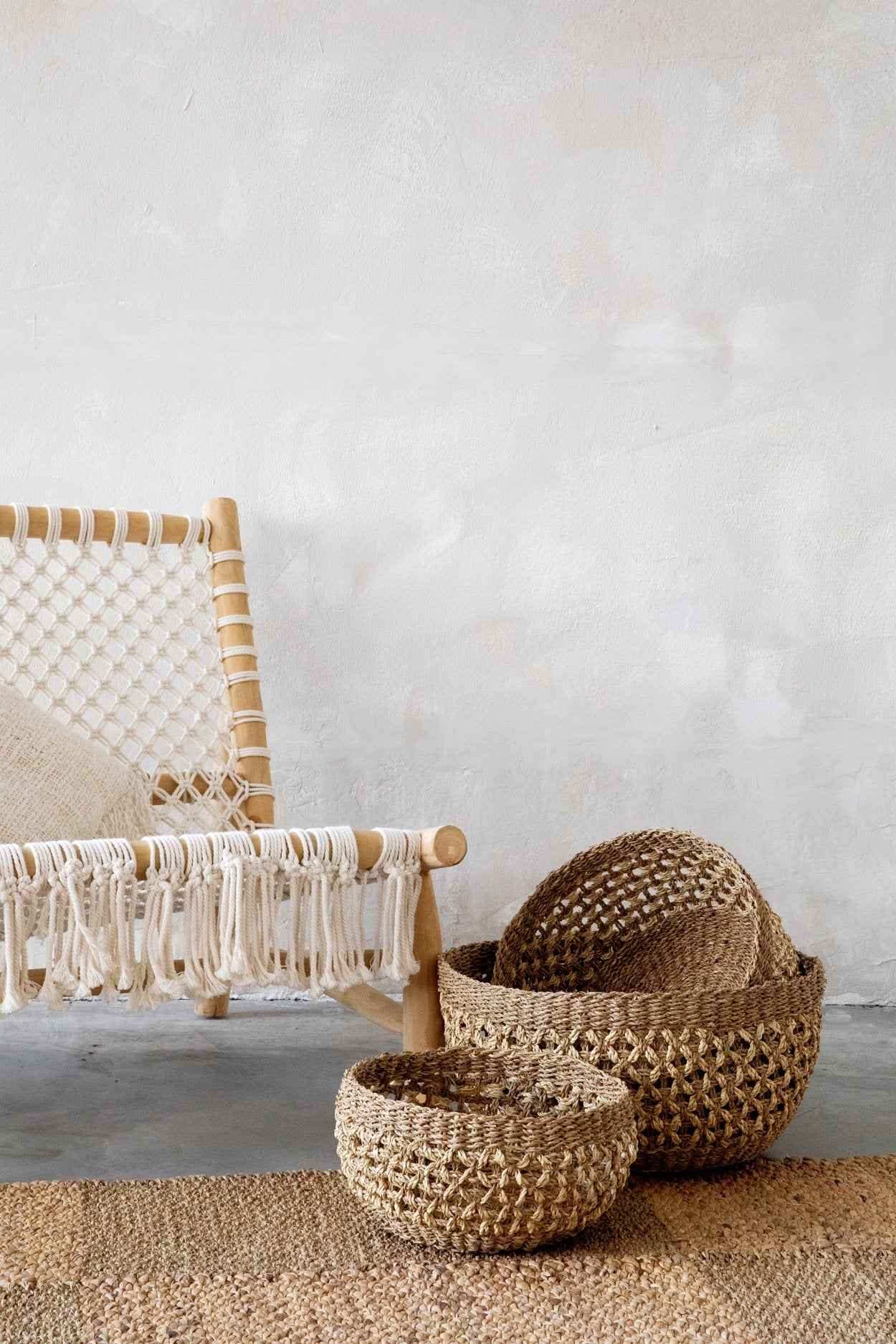 Bambua Paddle Field tappeto 280x175 seagrass