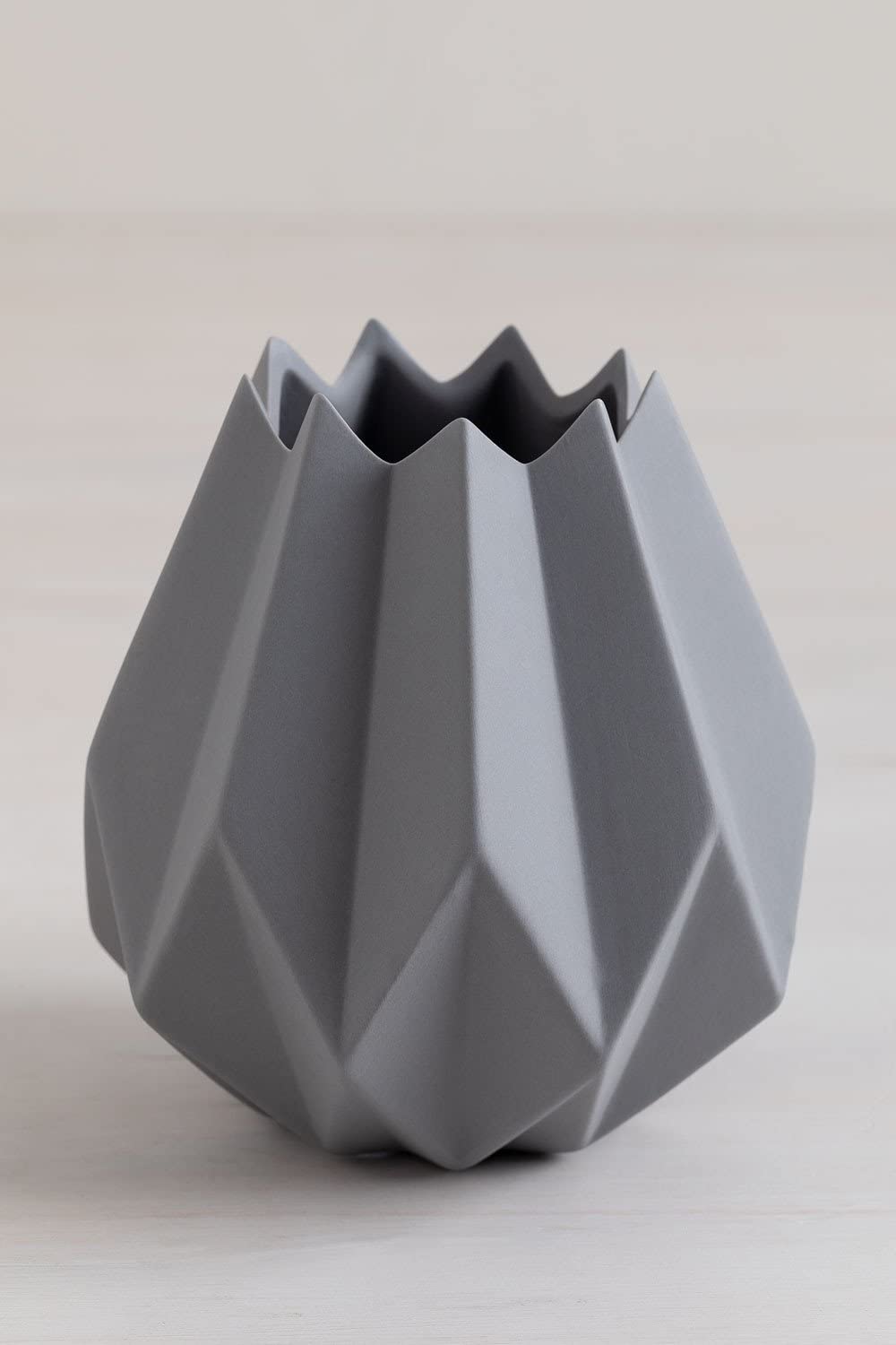 Sklum Omalley vaso in ceramica grigio Ø13 cm