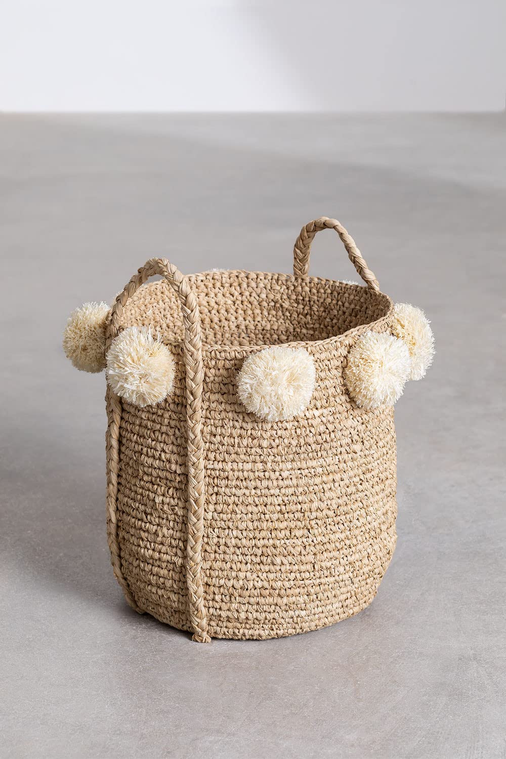Sklum Calama set 2 cesti decorativi naturale in sisal