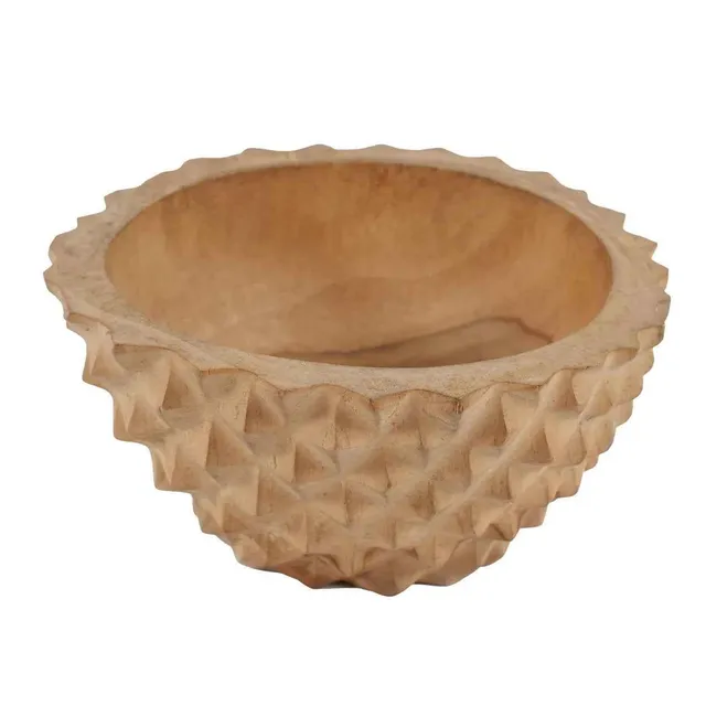 Bambua Durian Bowl ciotola M in radice di teak