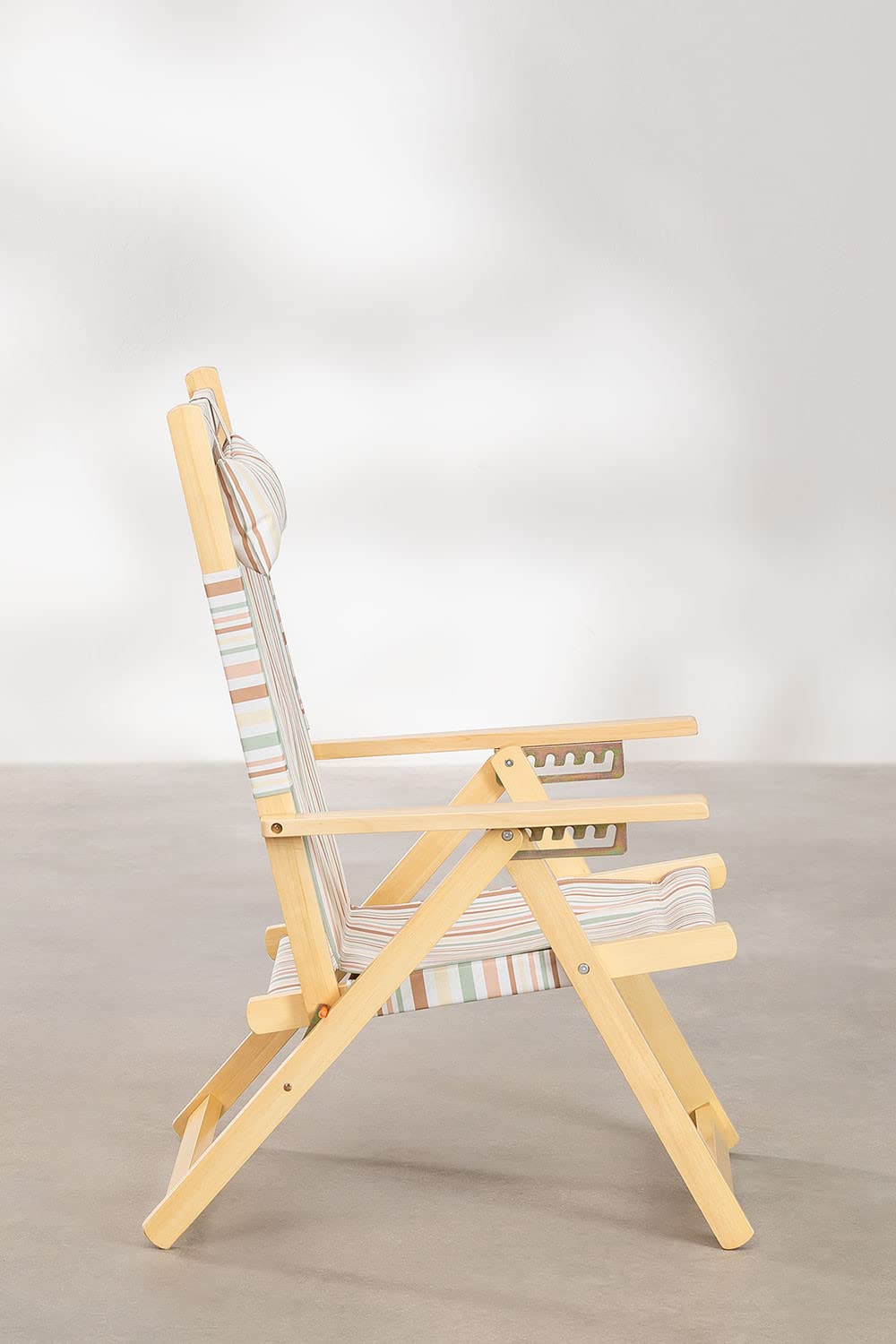 Sklum Cleita sedia sdraio legno pastello pieghevole