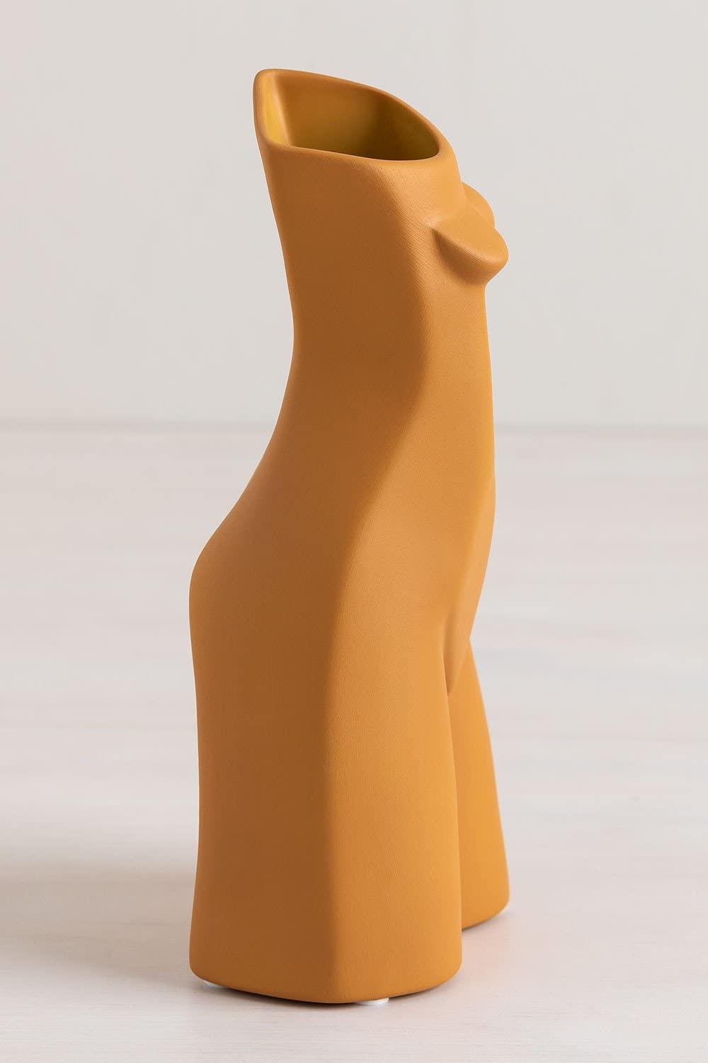 Sklum Josefine Vaso Ceramica 22 cm Mostarda