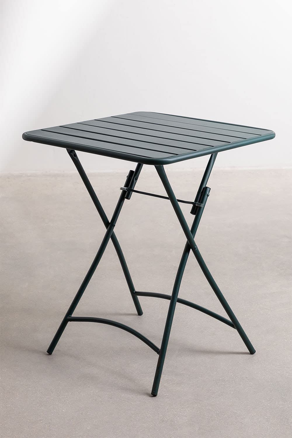 Sklum Janti Set Giardino Tavolo 60x60 + 2 Sedie Acciaio