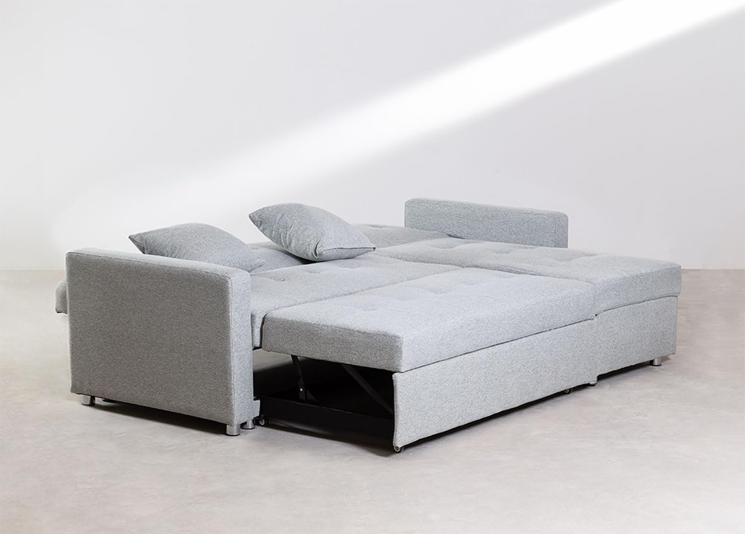 Sklum Duom divano letto 3 posti lino chaise longue