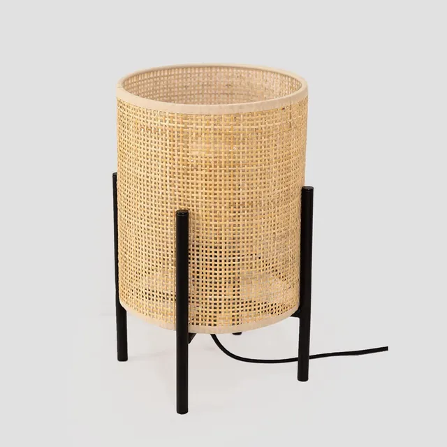 Sklum Tubber Lampada da Tavolo in Rattan 20 cm