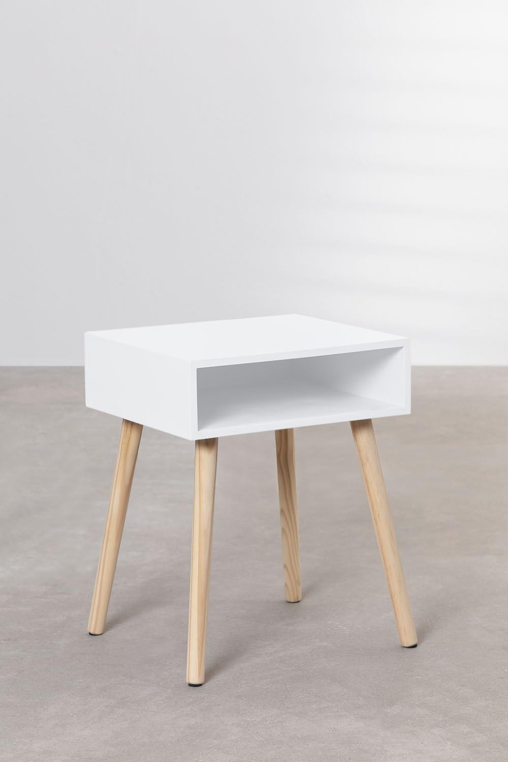 Sklum Zente comodino rettangolare 40x35 cm in MDF