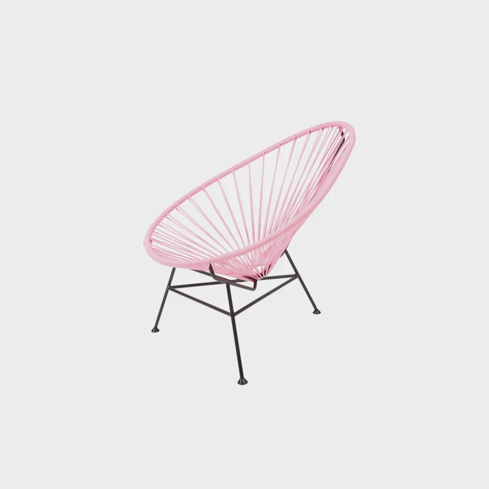 Acapulco Design Kids Pink poltrona bambini rosa esterno