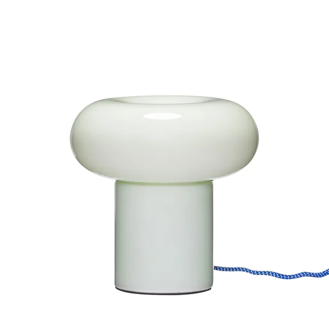Bambua Hues lampada da tavolo verde chiaro vetro