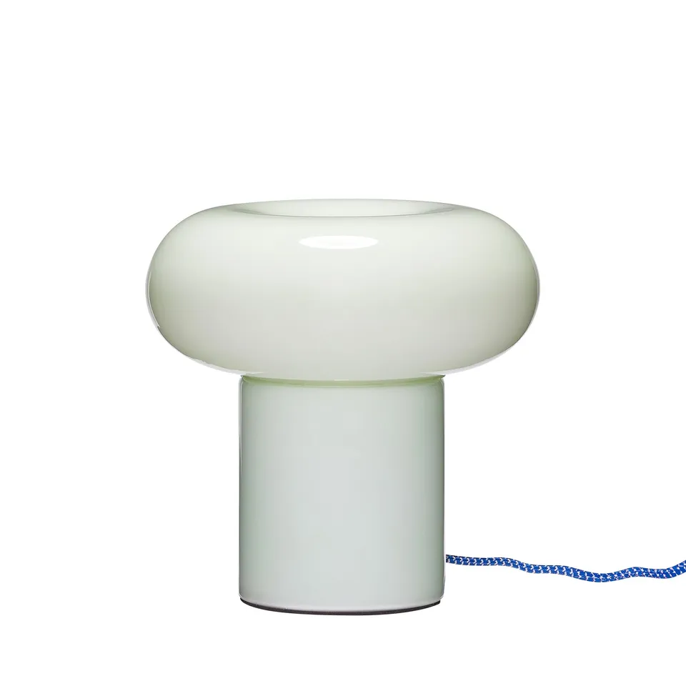 Bambua Hues lampada da tavolo verde chiaro vetro