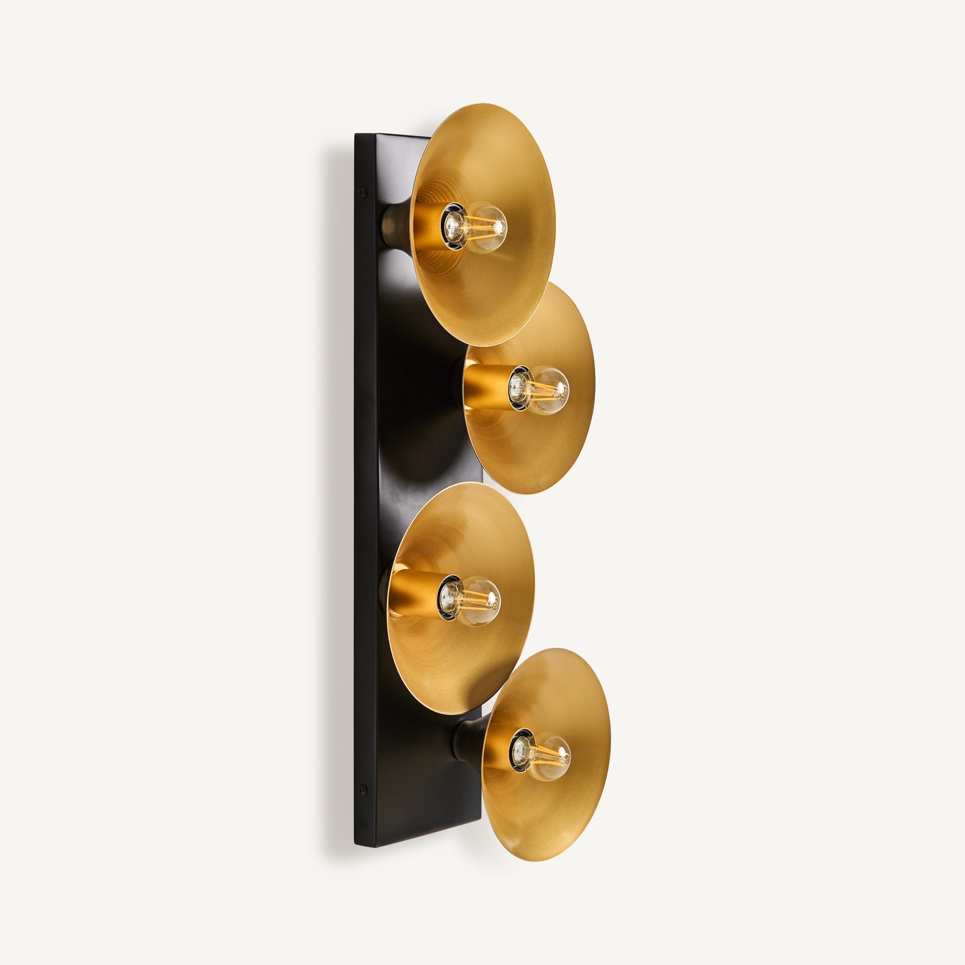 Bambua Lymouse applique ferro nero oro