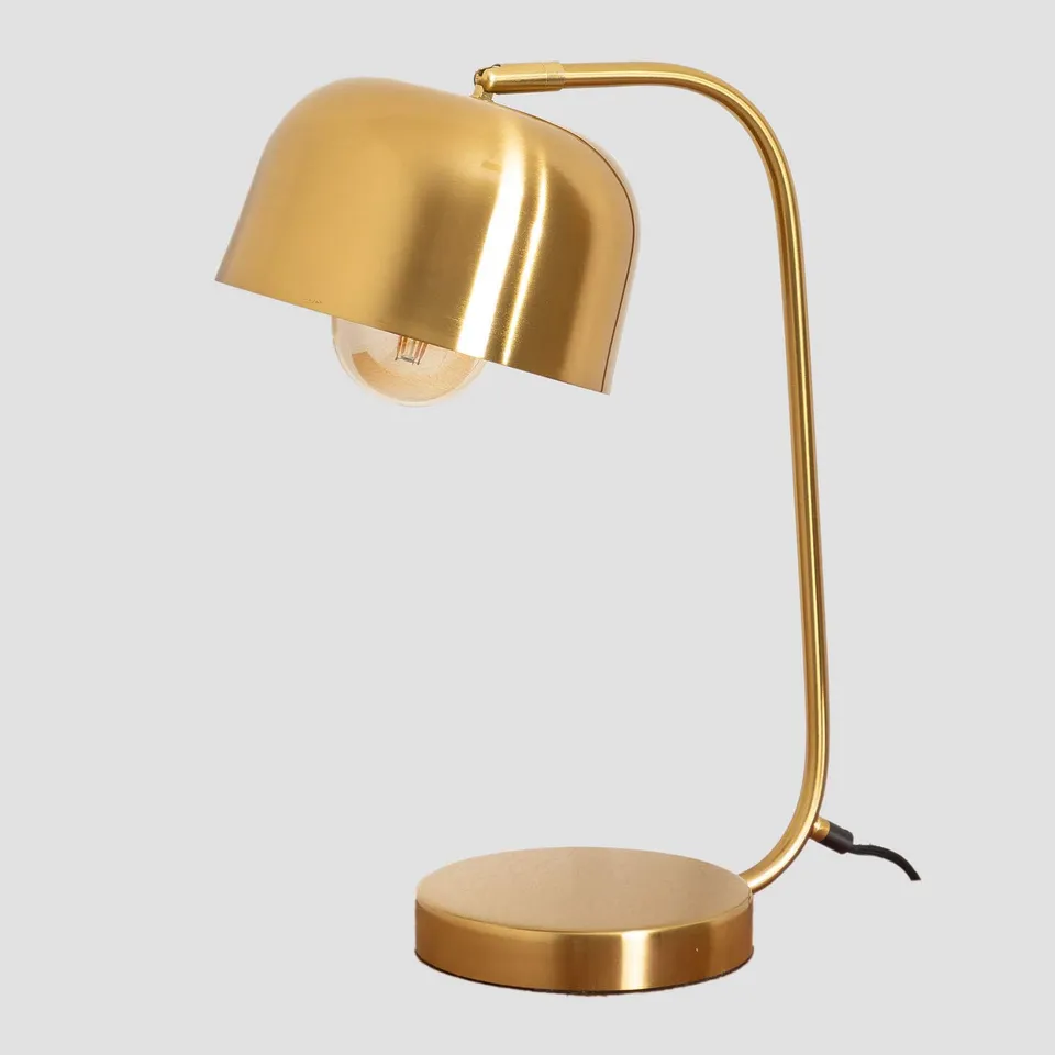 Sklum Koner Lampada da Tavolo Oro 44,5 cm in Ferro