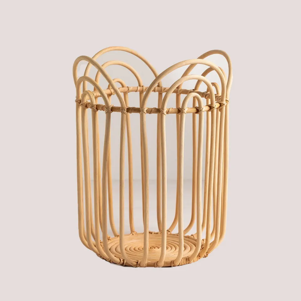 Sklum Xegoc Cestino Rattan Natural Ø31,5 cm