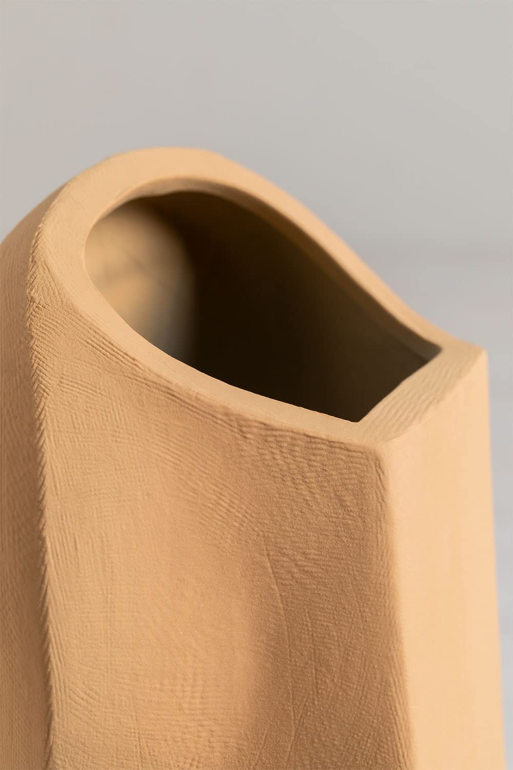 Sklum Igor vaso ceramica giallo mimosa