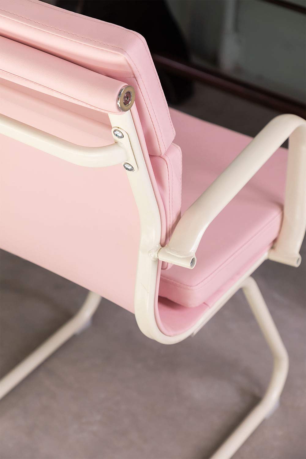 Sklum Careys Colors sedia ufficio con braccioli ecopelle ergonomica
