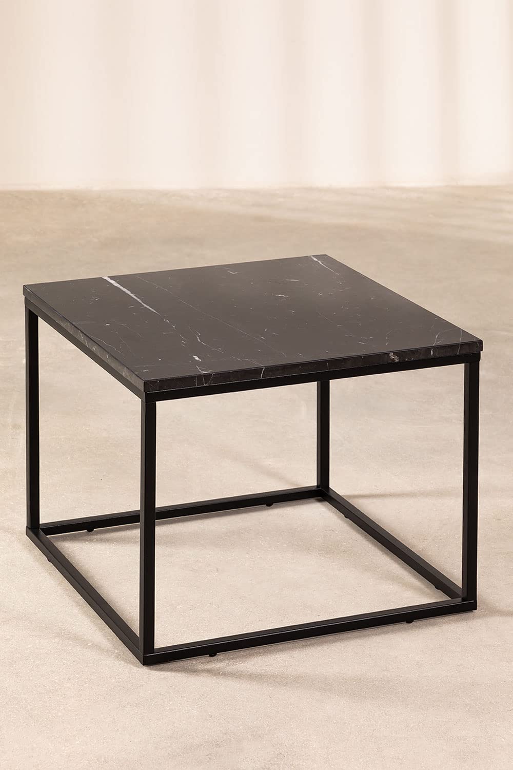 Sklum Kube Tavolino in Marmo 50 cm