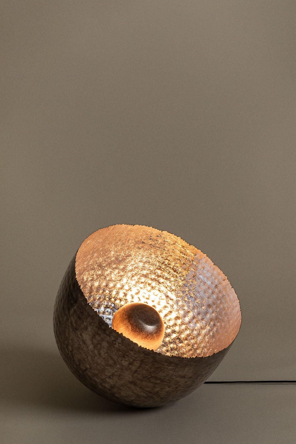 Sklum Bolh lampada da terra cromata acciaio