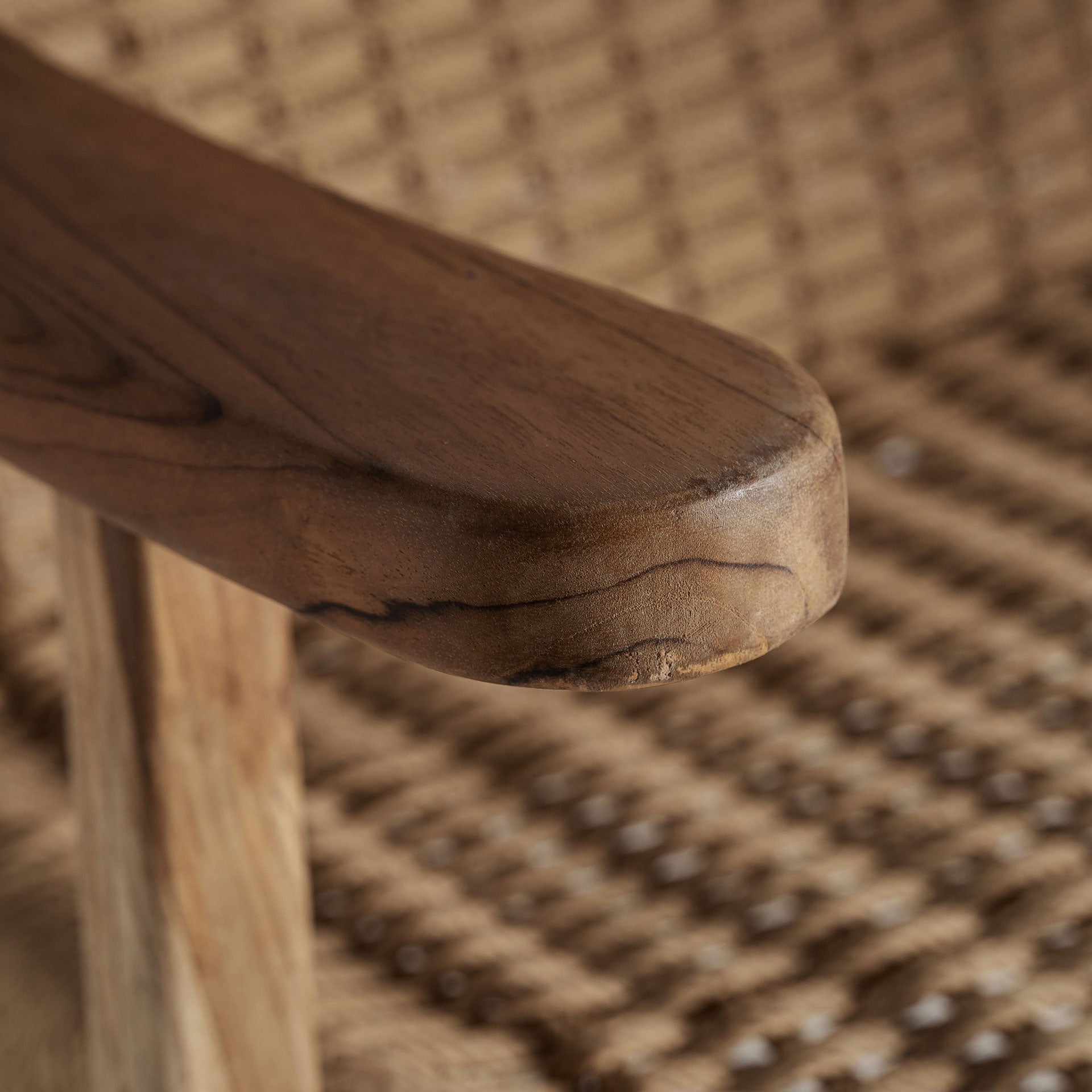 Bambua Vaduz poltrona lounge teak naturale