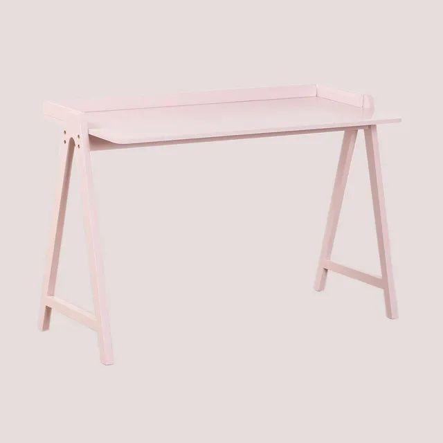 Sklum Kailo Style Giglio Rosa scrivania legno 123,5 cm
