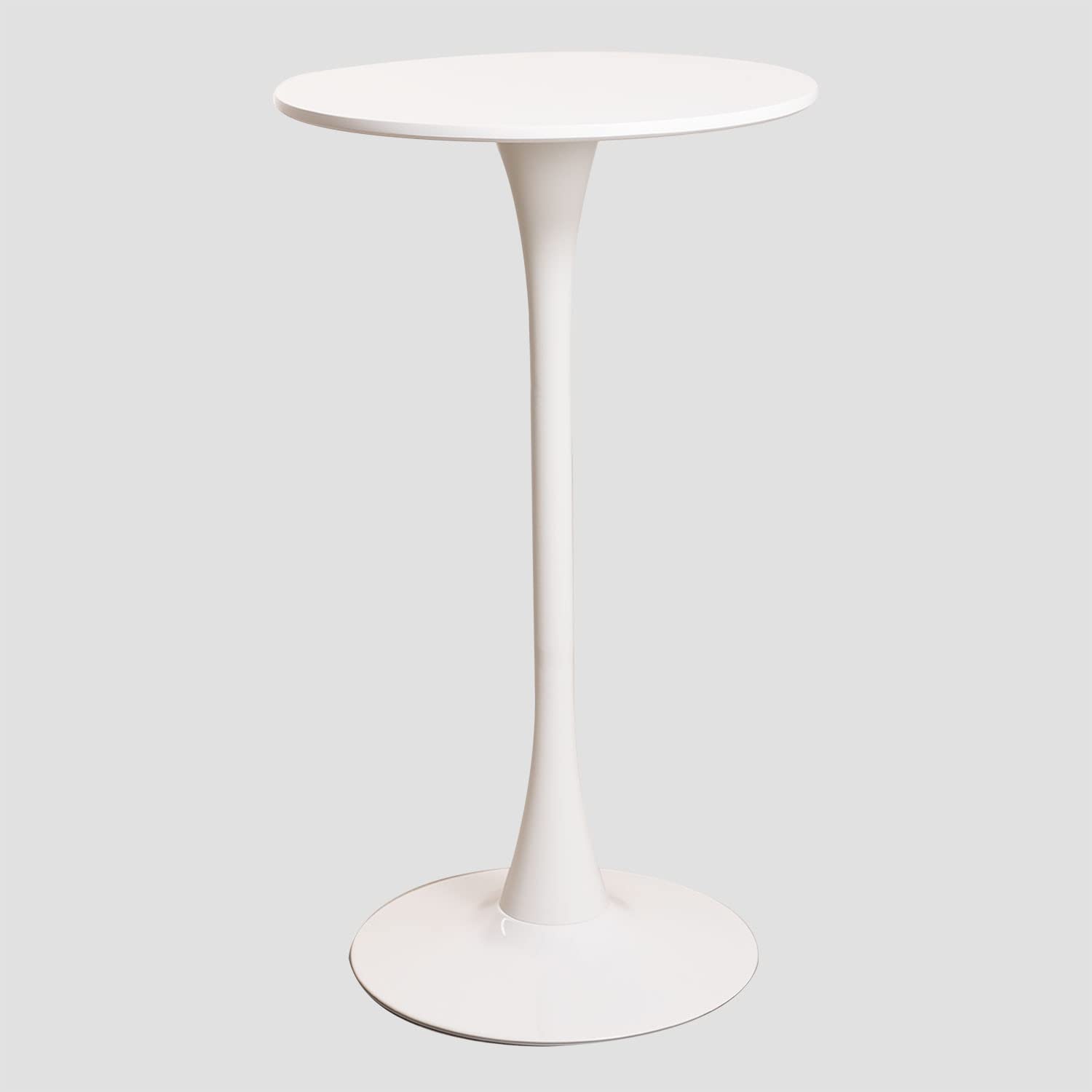 Sklum Ivet Style tavolo alto rotondo Ø60 cm bianco