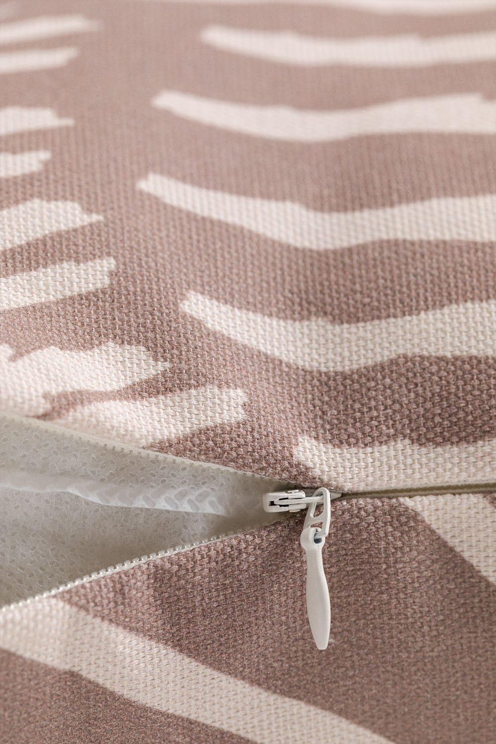 Sklum Ubongo Style federa 60x60 cotone marrone moka