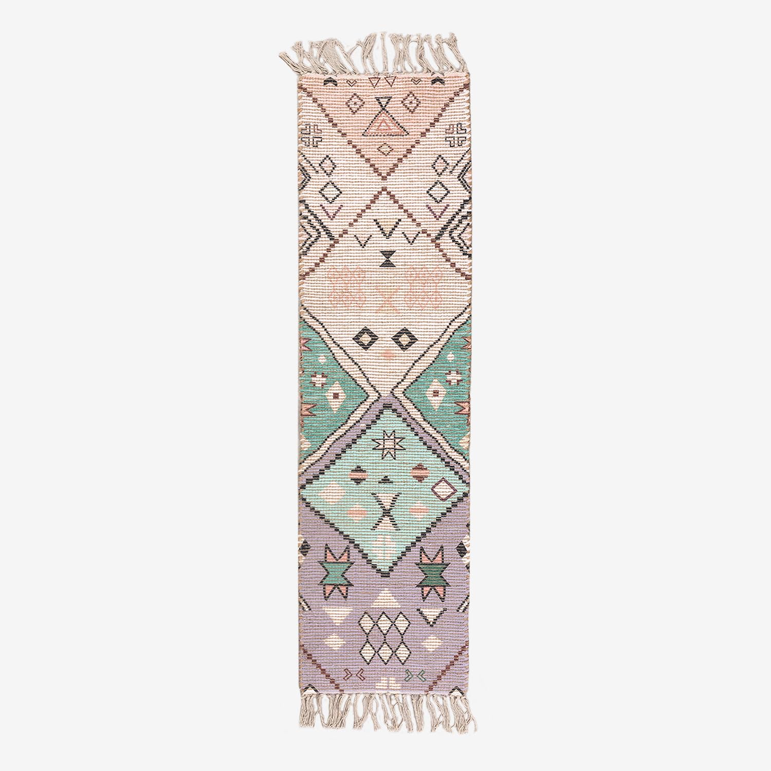 Sklum Nuada Ethnic Ocean tappeto corridoio iuta 170 cm